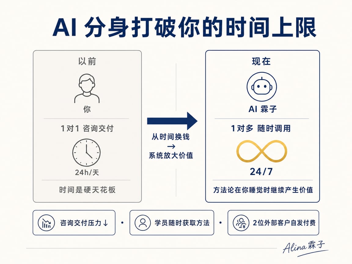 AI 分身打破时间上限