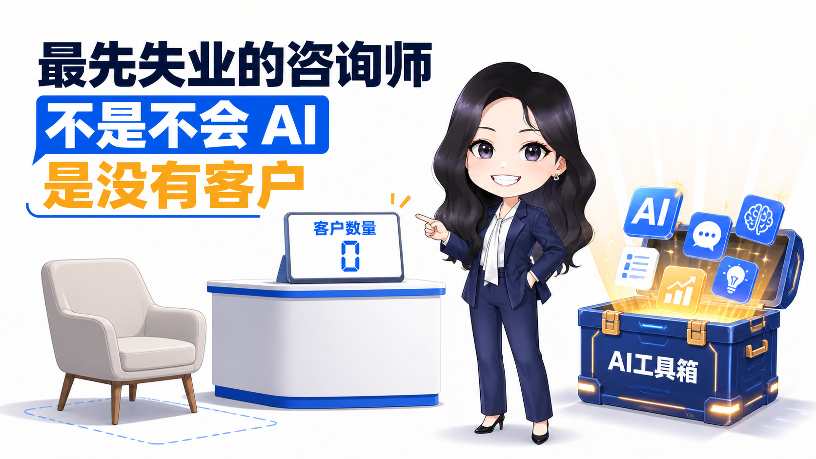 文章封面:最先失业的咨询师,不是不会AI,是没有客户
