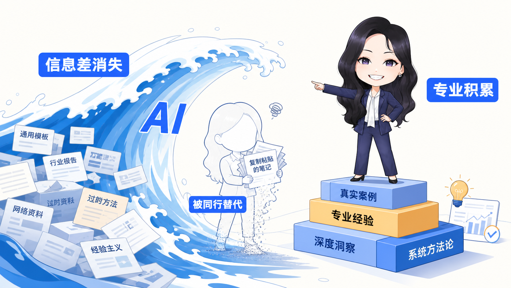 信息差消失后,专业积累决定谁会被同行替代